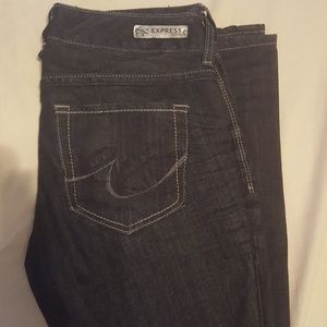 Express boot cut jeans